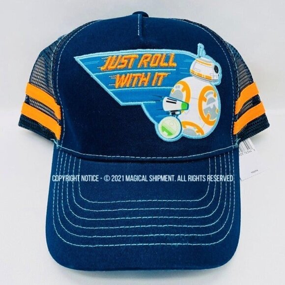 Disney Parks - Star Wars - "Just Roll With It" Youth Snapback Hat - Picture 1 of 3